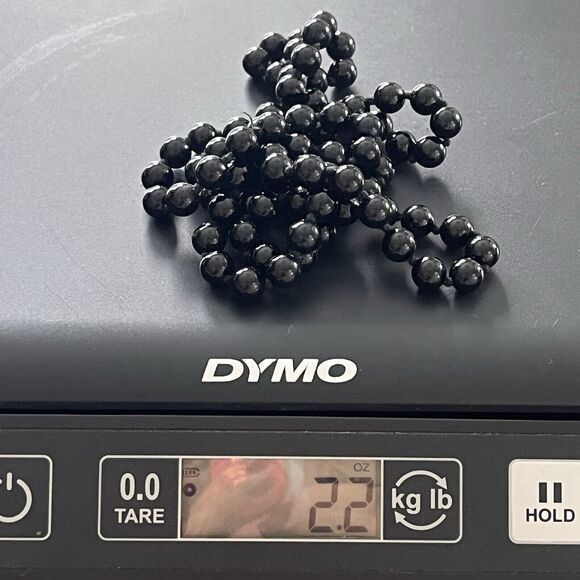 Glass Beaded Knotted Infinity Necklace, classic, casual. - Picture 6 of 6